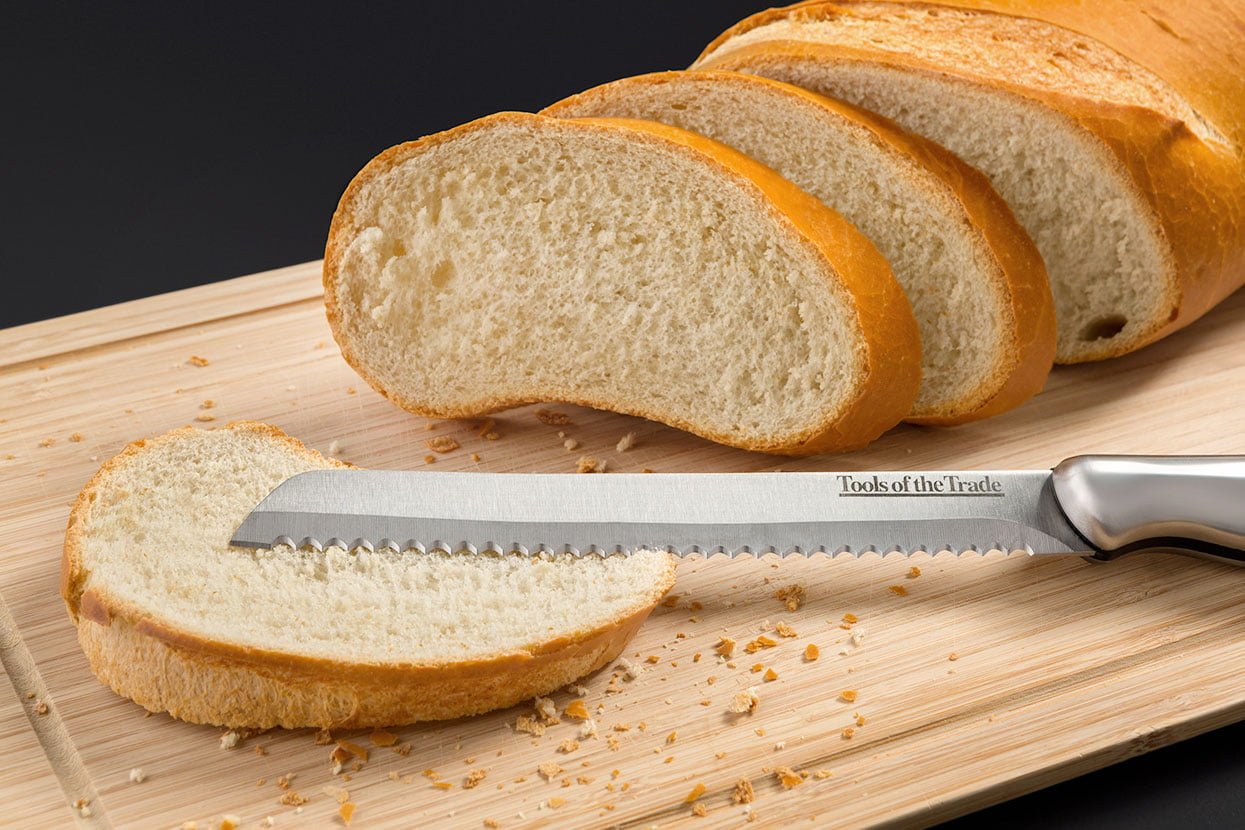 Knife and bread. Product photography by NUMZ Graphics Knife and bread. Product photography by NUMZ Graphics