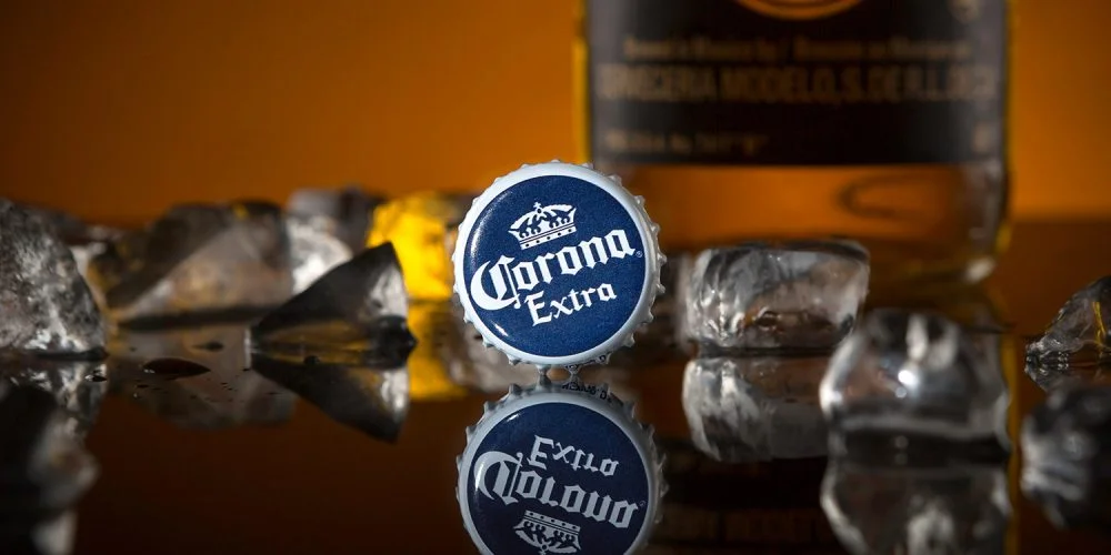 Corona beer. Product photography by NUMZ Graphics