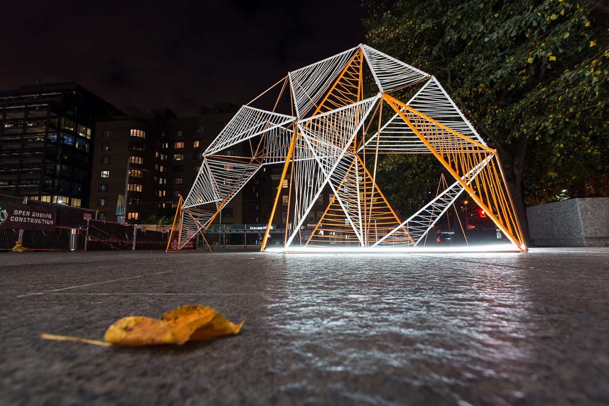 CRYSTAL art installation CRYSTAL art installation