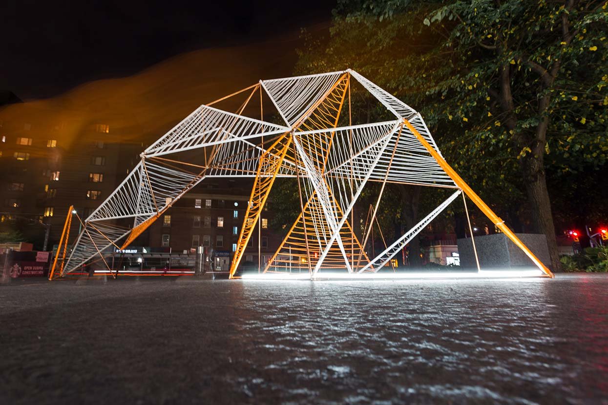 CRYSTAL art installation CRYSTAL art installation