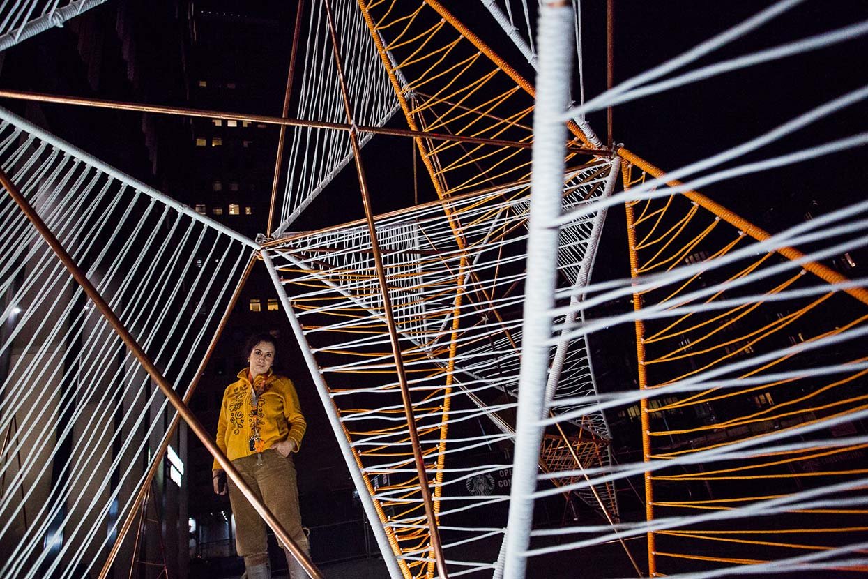 CRYSTAL art installation CRYSTAL art installation