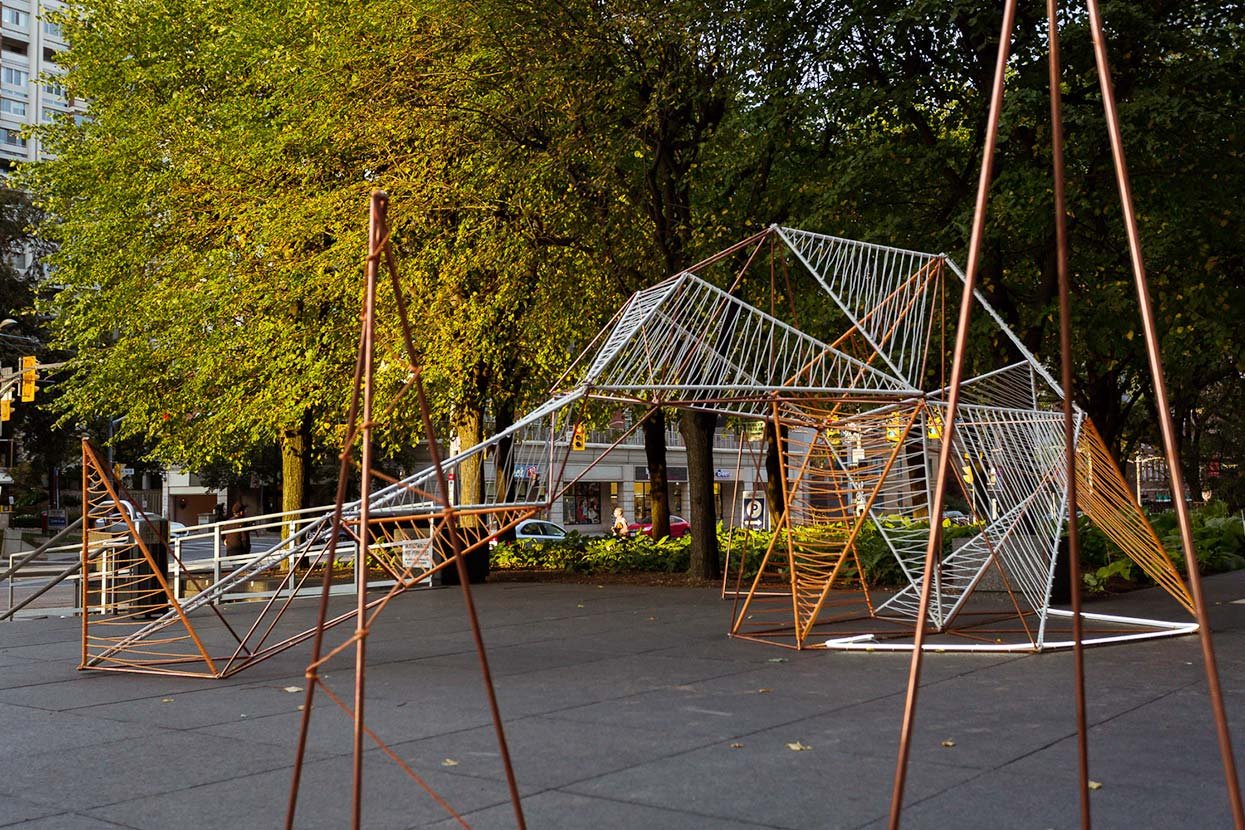 CRYSTAL art installation CRYSTAL art installation