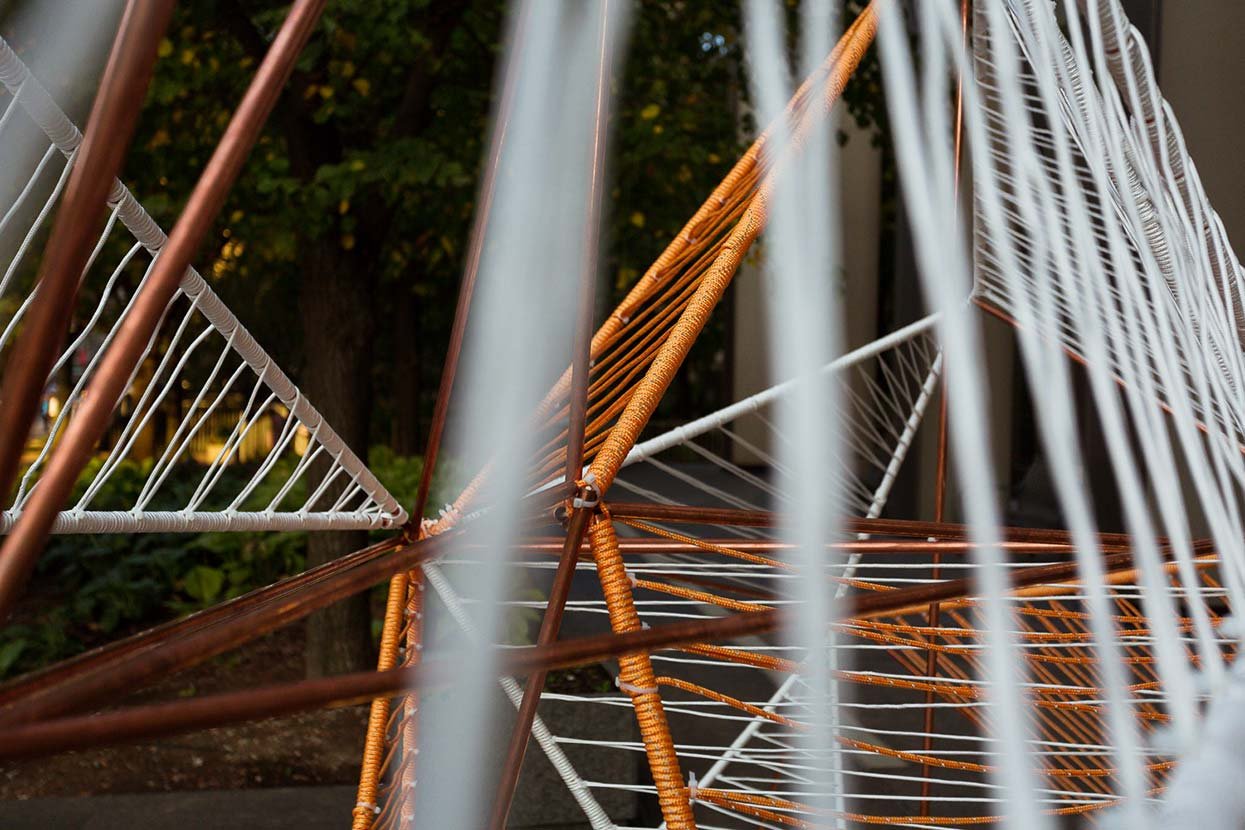 CRYSTAL art installation CRYSTAL art installation