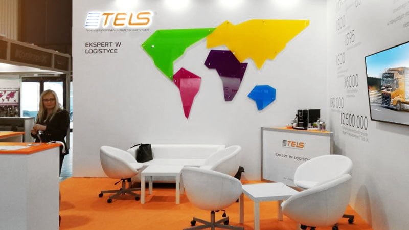 TELS-2019 branding: exhibit stand TELS-2019 branding: exhibit stand