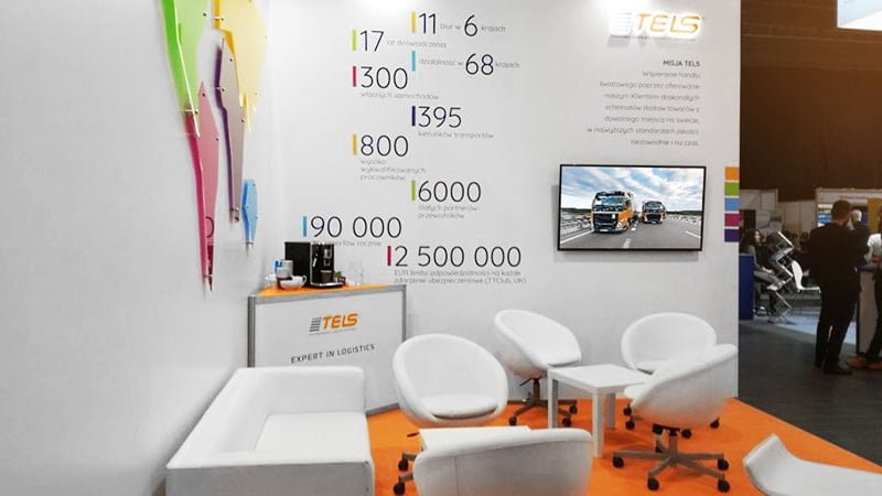 TELS-2019 branding: exhibit stand TELS-2019 branding: exhibit stand