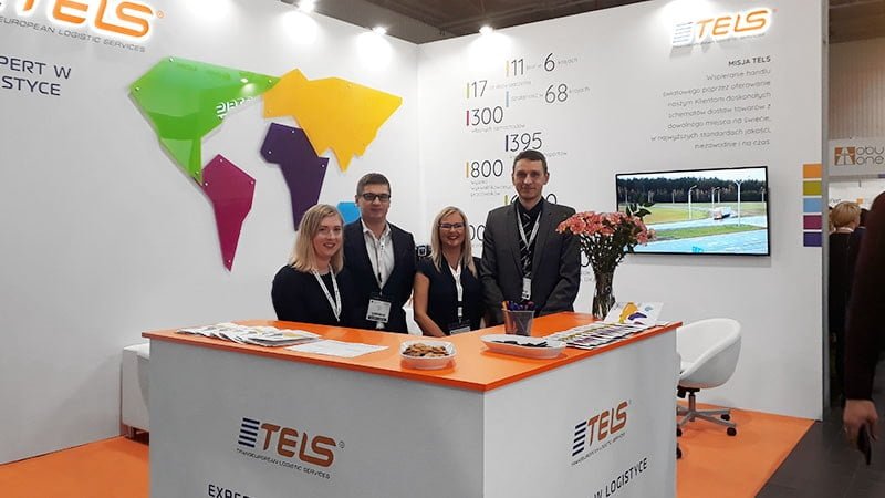 TELS-2019 branding: exhibit stand TELS-2019 branding: exhibit stand