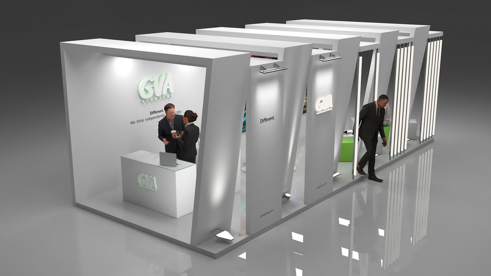 GVA Lighting booth design for LIGHT22 GVA Lighting booth design for LIGHT22