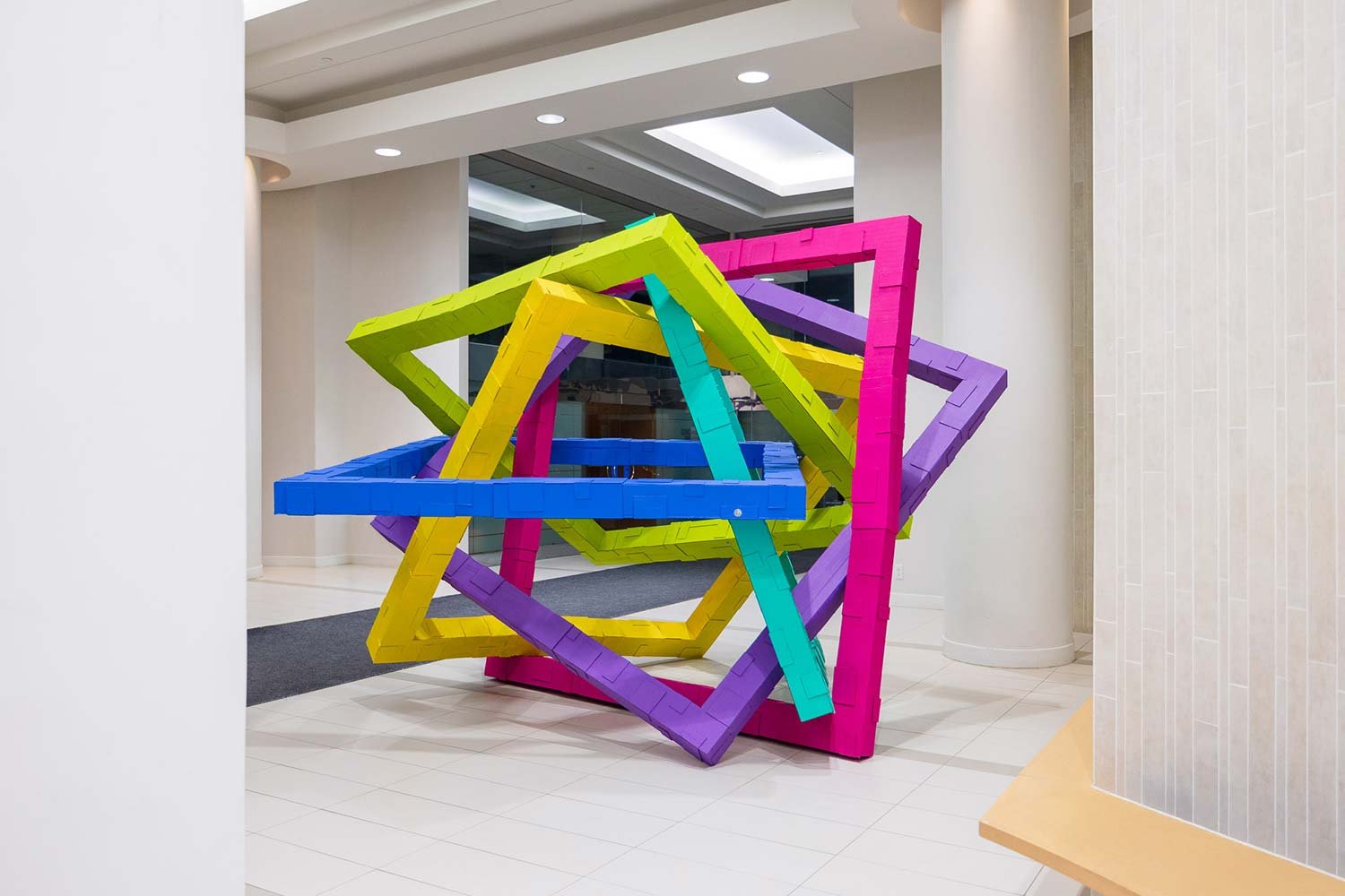 Tangled Paths art installation